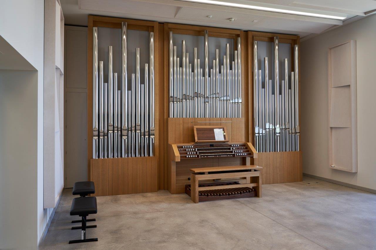 Die neue Orgel des Freiburger Orgelbauers Späth (Foto: Ingo Höhn)