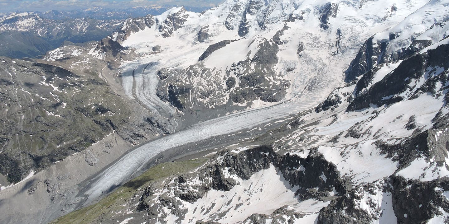 Weltweit schmelzen Gletscher.