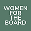 Women for the Board Logo