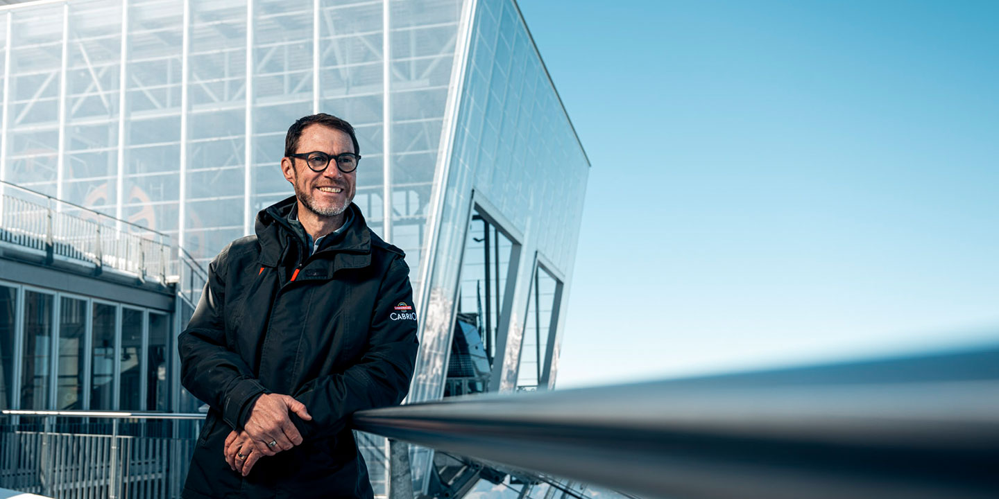 Peter Bircher auf dem Stanserhorn