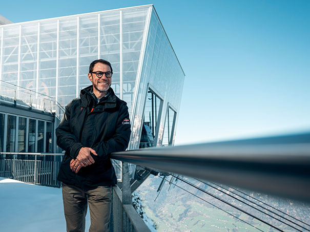 Peter Bircher auf dem Stanserhorn