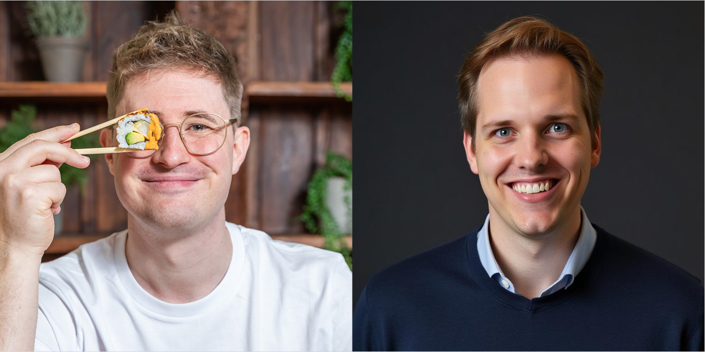 Samuel Graf und Tobias Gunzenhauser. Samuel Graf und Tobias Gunzenhauser.
